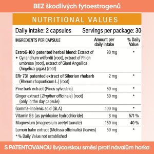 ansa™ – MenoStop – Pro příznaky menopauzy